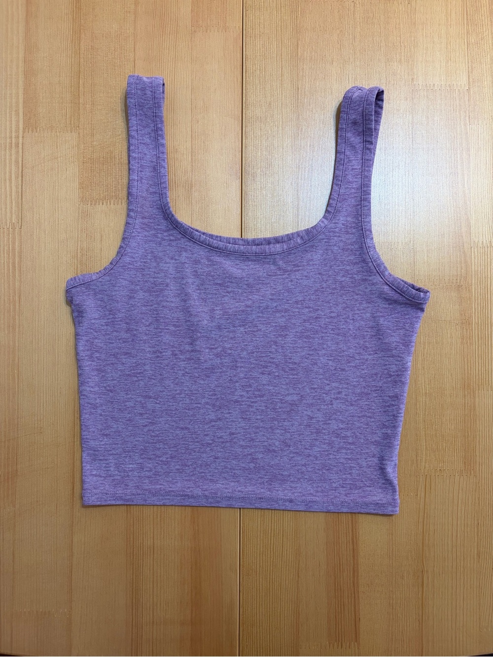 Outdoor Voices CloudKnit All Day Crop Tank Top - Scoop Tank